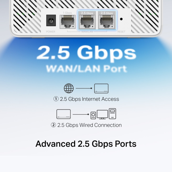 Безжична Wi-Fi 7 Mesh система Mercusys Halo H37BE (2-pack), BE6500 - 6