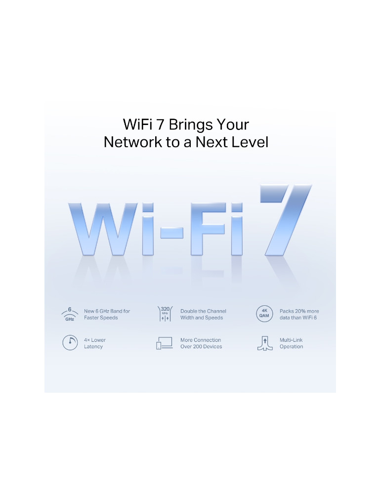 Безжична Wi-Fi 7 Mesh система Mercusys Halo H47BE, BE9300, 2-pack - 4