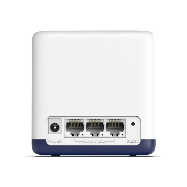 Безжична Wi-Fi Mesh система Mercusys Halo H50G (2-pack), AC1900, 2.4GHz 600Mbps, Вътрешни антени - 19