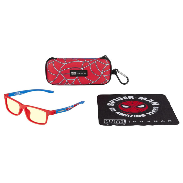 Детски компютърни очила GUNNAR Cruz Kids Large, Spider-Man Edition, Amber - CRU-11813