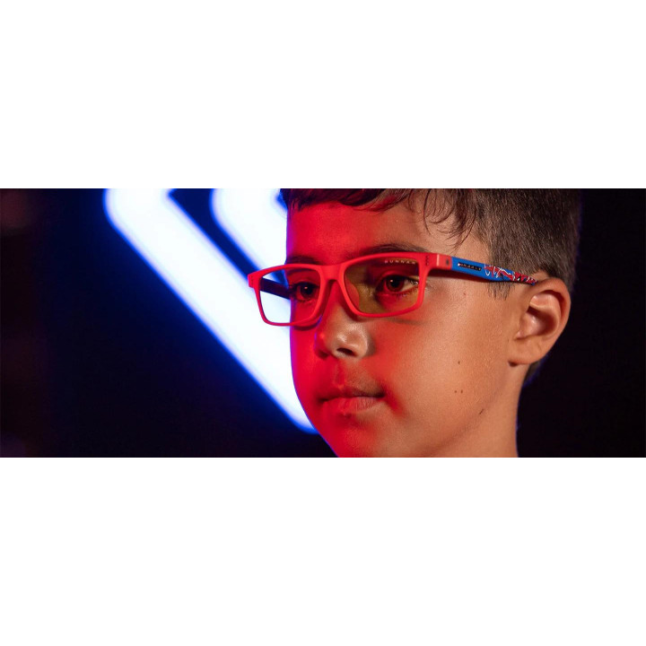 Детски компютърни очила GUNNAR Cruz Kids Large, Spider-Man Edition, Amber - CRU-11813