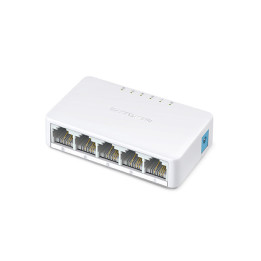 Суич Mercusys MS105, 5 порта 10/100 Mbps - 1