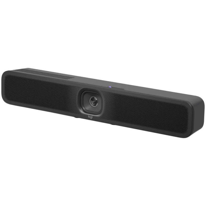 Професионална 4K уеб камера с PTZ функция и вградени микрофони Logitech MeetUp 2, 4K 3840x2160, PTZ, Graphite - 960-001681 - 3