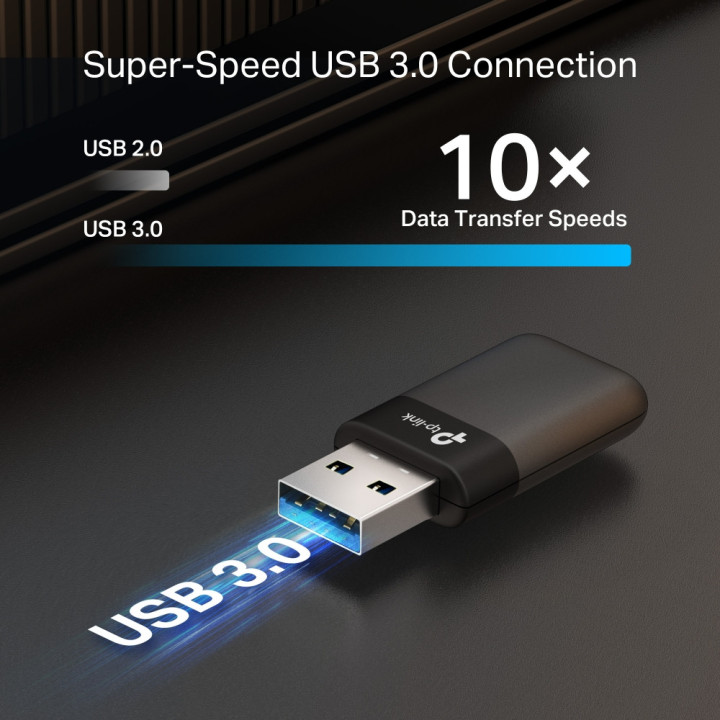 Безжичен USB адаптер TP-LINK Archer TX50U, Wi-Fi 6 AX3000 - - 7