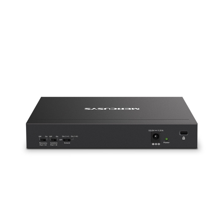 Мрежов комутатор Mercusys MS110P, 10x Gigabit Ethernet портове, Desktop/Rackmount - 3