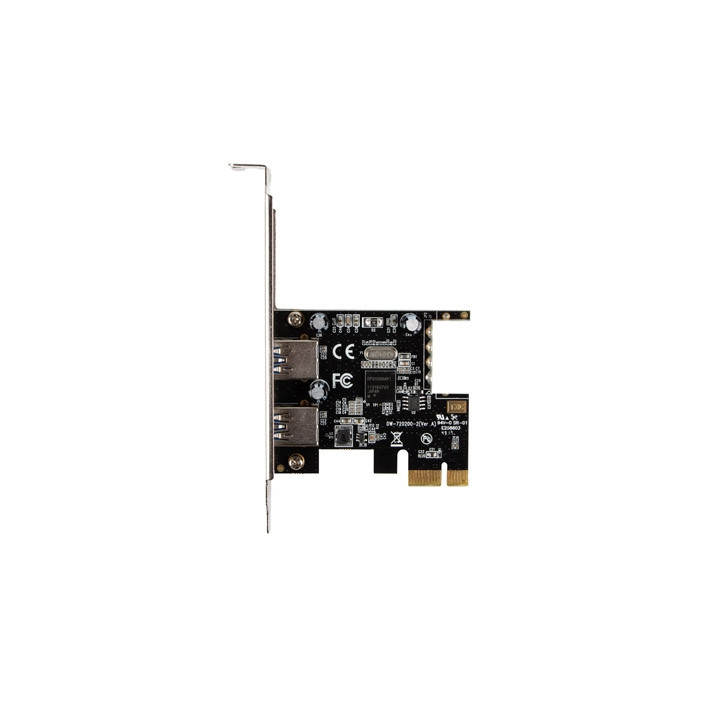 Разширителна карта LANBERG PCE-US3-002, PCI Express x1, 2x USB 3.1 Gen 1, Low Profile - PCE-US3-002 - 2