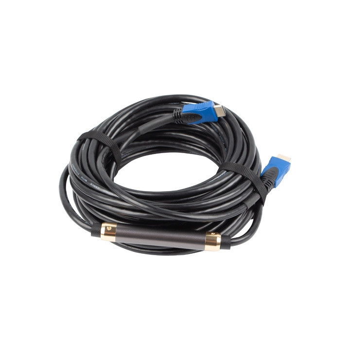 HDMI кабел Lanberg, 20m HDMI M/M V2.0 4K 18Gb/s черен - CA-HDMI-20CU-0200-BK - 3