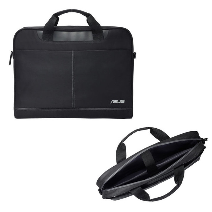 Чанта за лаптоп Asus Nereus Carry Bag за за лаптопи до 16" (40.64 cm), черен - 90-XB4000BA00010