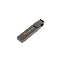 Външен SSD диск Verbatim Dual QuickStick, 512GB USB 3.2 Gen 1 - 32042 - 1