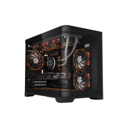 Геймърски компютър ION UV6 с процесор Intel Core Ultra 5 250K Plus, видео карта GeForce RTX 5060 Ti 8GB GDDR7, RAM памет 16GB(2x8GB) DDR5 5200MHz, SSD 512GB M.2 2280 PCI-e 3.0 x4 NVMe