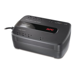 Захранване APC Back-UPS BE650G1, 650VA 390W, 120V, 8 NEMA outlets (4 surge) - 1