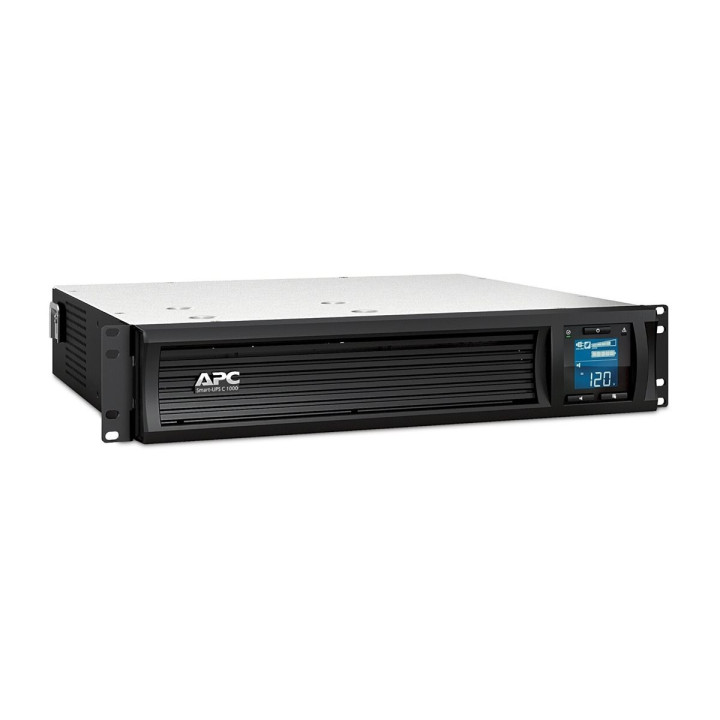 Захранване APC Smart-UPS C, 1000VA 600W, 2U Rack-mountable, 230V, USB/Serial - SMC1000I-2UC - 3