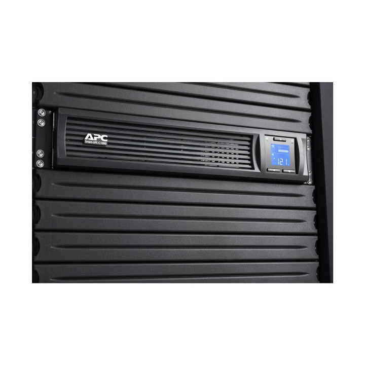 Захранване APC Smart-UPS C, 1000VA 600W, 2U Rack-mountable, 230V, USB/Serial - SMC1000I-2UC - 6