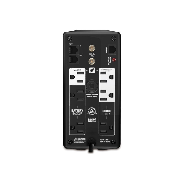 Захранване APC Back UPS RS LCD, 700VA 420W, 120V, LCD дисплей - BR700G - 1