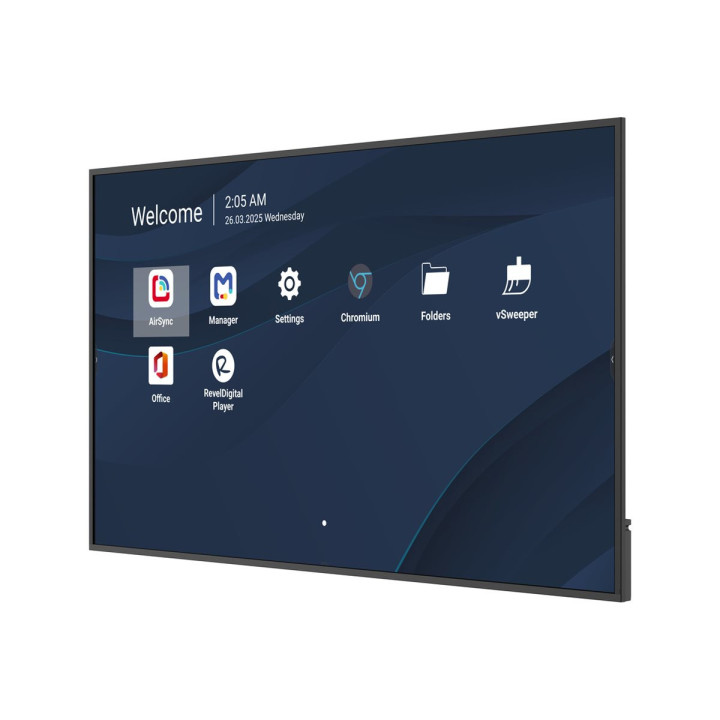 Интерактивен дисплей VIEWSONIC CDE14-2C, 75" 4K UHD LED, Android 14, 4GB DDR4, 32GB хранилище, 2x10W спикери - 11