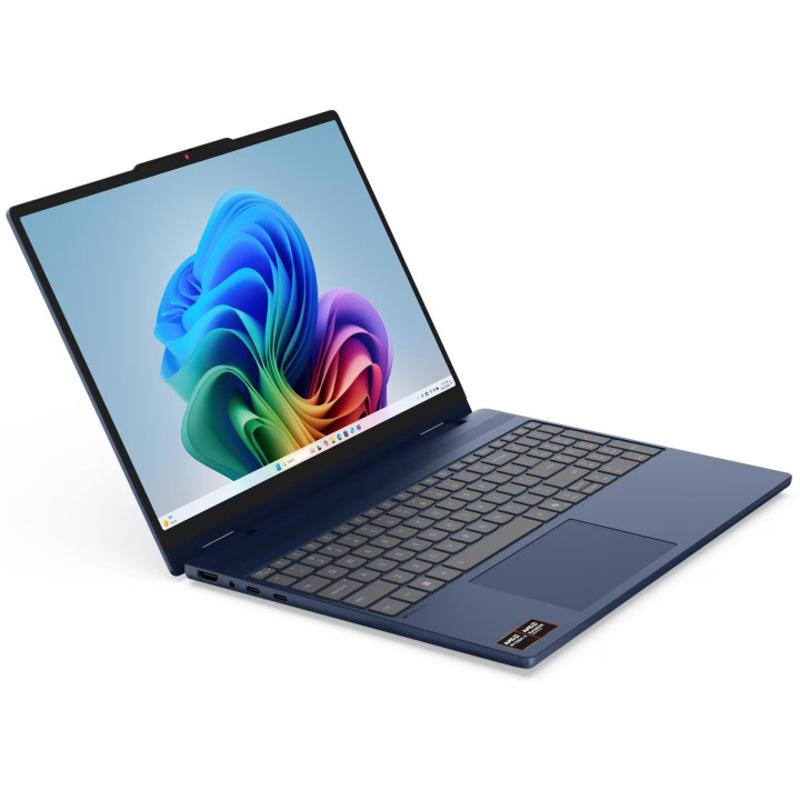 Лаптоп Lenovo IdeaPad 5 2-in-1, 15.3" WUXGA 400cd/m² сензорен, AMD Ryzen AI 7 445, 32GB DDR5 5600MT/s, 512GB SSD PCIe 4.0, Windo