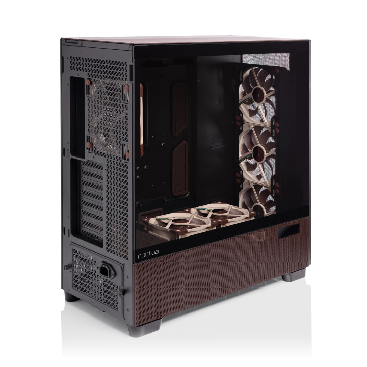 Кутия за компютър Noctua Antec Flux Pro, Middle Tower, E-ATX, Tempered Glass, 6 вентилатора включени - ANTEC-FLUX-PRO-NE - 3
