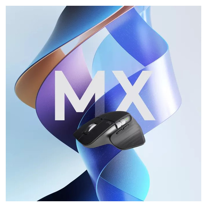 Безжична геймърска мишка Logitech MX Master 3S, Bluetooth, 8000 DPI, 7 бутона - 910-007501 - 3