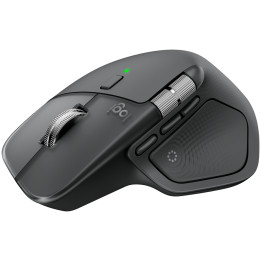 Безжична мишка Logitech MX Master 4 for Business, Graphite, 8000 DPI, Bluetooth/2.4GHz - 910-007617 - 2