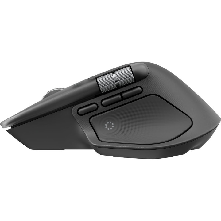 Безжична мишка Logitech MX Master 4 for Business, Graphite, 8000 DPI, Bluetooth/2.4GHz - 910-007617 - 6