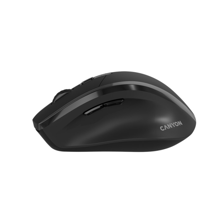 Безжична мишка CANYON OnClick 17, Ergonomic 6 бутона 1600DPI - CNE-CMSW17B - 6
