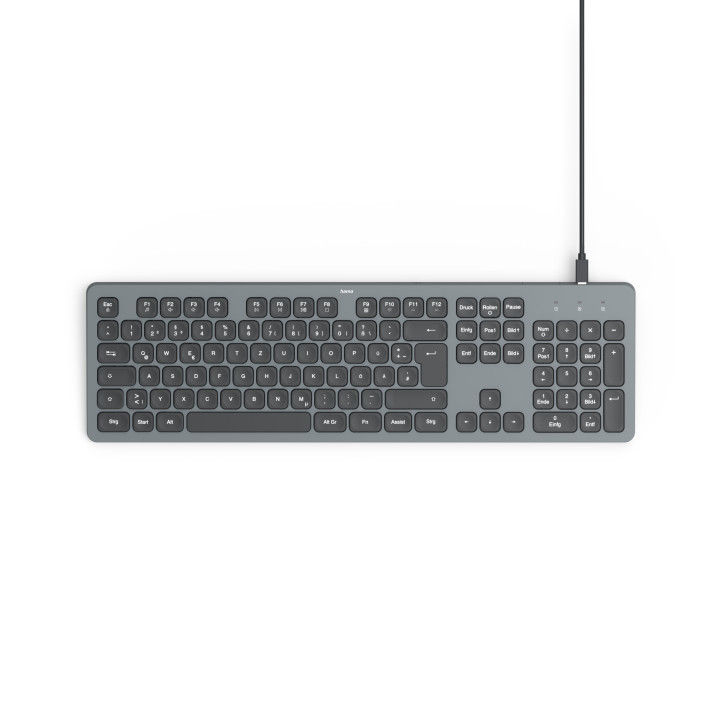 Клавиатура HAMA CK-400, USB, светеща, БДС - HAMA-173058 - 4