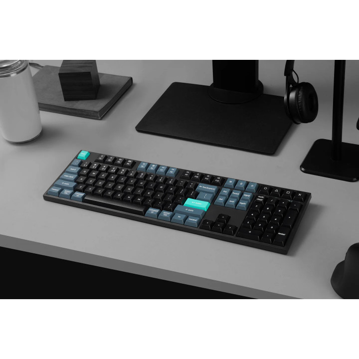 Комплект Keychron B36, безжична механична клавиатура с SX ножичен суич и безжична мишка, черен - KCBD2 - 3