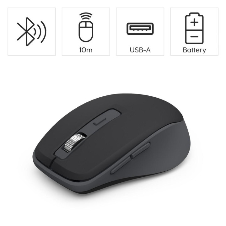Безжична мишка HAMA WM-450, 7 бутона, 2.4 GHz/Bluetooth - 173079 - 9