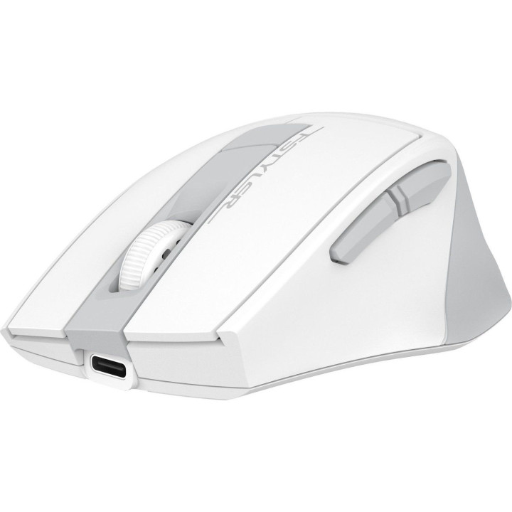Безжична мишка A4tech FG35CS Plus, Безжична 2.4GHz, Оптичен сензор, Nano USB -A4-MOUSE-FG35CS-WHITE - 2