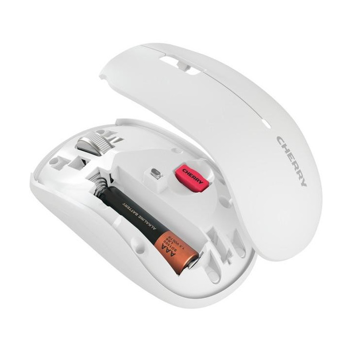 Безжична мишка CHERRY MW 2200, 1300 dpi, 2.4GHz, Бяла - JW-T2200-0 - 5