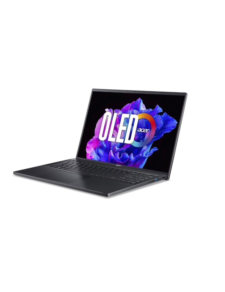 Лаптоп Acer Swift SFG16-71-74R0, 16" 3.2K OLED 120Hz, Intel Core i7-13620H, 16GB LPDDR5, 1000GB SSD PCIe Gen4, Windows 11 Home -