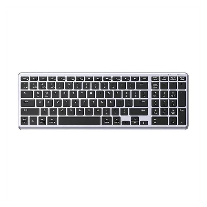 Bluetooth клавиатура UGREEN 15258, Bluetooth 5.0/2.4GHz, Silent Touch, Numpad - 15258 - 1