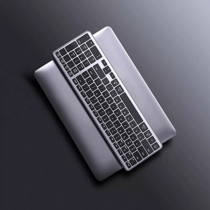 Bluetooth клавиатура UGREEN 15258, Bluetooth 5.0/2.4GHz, Silent Touch, Numpad - 15258 - 6
