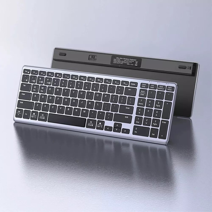 Bluetooth клавиатура UGREEN 15258, Bluetooth 5.0/2.4GHz, Silent Touch, Numpad - 15258 - 7