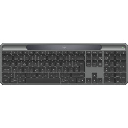 Безжична мишка Logitech Signature Slim Solar+, Bluetooth, USB nano приемник, Нископрофилни клавиши, Numpad - 920-013764 - 1