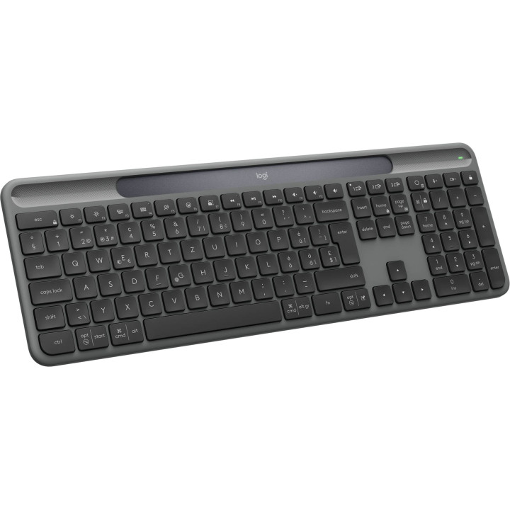 Безжична мишка Logitech Signature Slim Solar+, Bluetooth, USB nano приемник, Нископрофилни клавиши, Numpad - 920-013764 - 4