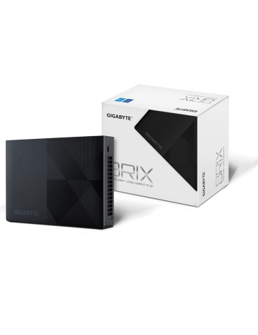 Мини компютър Gigabyte Brix GB-BNIP-N200, Intel Processor N200, DDR4 SO-DIMM (макс.), 1x M.2 SSD, WiFi 6 - GB-BNIP-N200 - 1