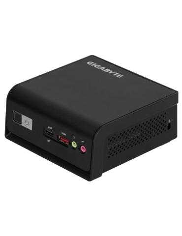 Мини компютър Gigabyte Brix GB-BTIP-N150, Intel Processor N150 3.6GHz,  1 x SO-DIMM DDR5, 1 x M.2 SSD, Без ОС  - 1
