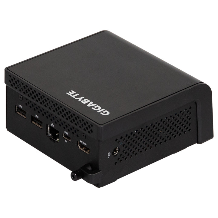 Мини компютър Gigabyte Brix GB-BTIP-N150, Intel Processor N150 3.6GHz,  1 x SO-DIMM DDR5, 1 x M.2 SSD, Без ОС  - 2