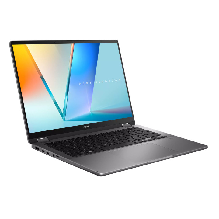 Лаптоп ASUS VivoBook 14 Flip TP3407SA-SG155W, 14" OLED WUXGA тъч, Intel Core Ultra 7 258V, 32GB LPDDR5X, 1TB SSD, Windows 11 Hom