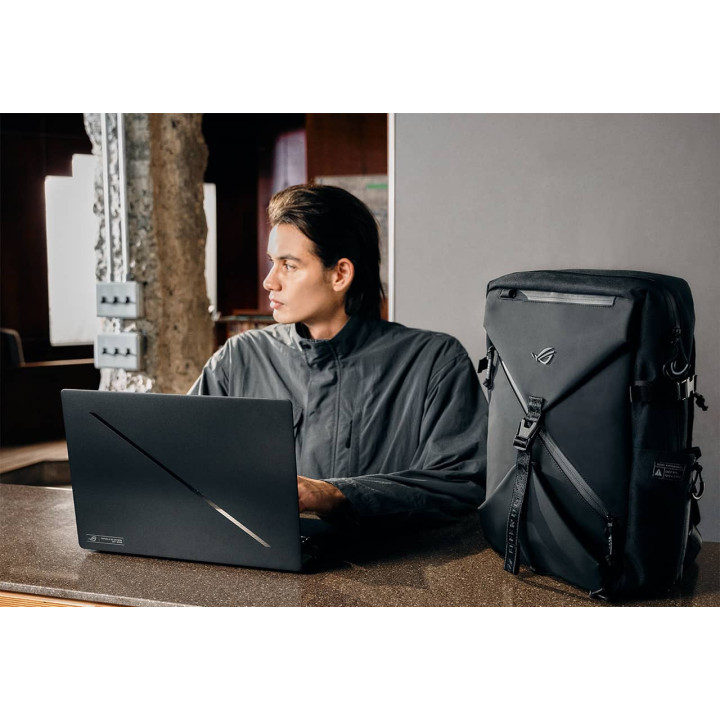 Раница за лаптоп ASUS ROG Archer BP2600, 16", полиестер и кордура - 90XB0AQ0-BBP000 - 2