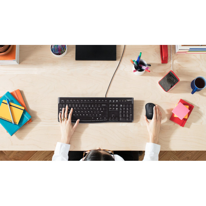 Клавиатура Logitech K120, USB, БДС - 920-002508 - 2