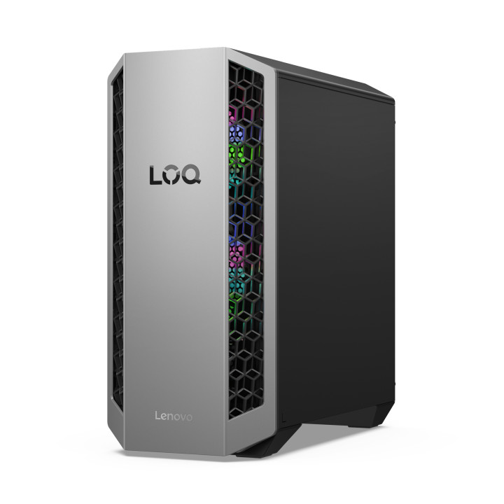 Геймърски компютър Lenovo LOQ Tower 26ADR10 AMD Ryzen 7 8745HX 32 GB DDR5-SDRAM 1 TB SSD NVIDIA GeForce RTX 5060 PC Black - 91DF