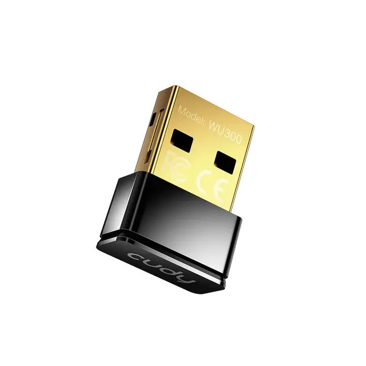 Безжичен адаптер Cudy WU300, WiFi 6 802.11ac, USB 2.0 - CUDY-WU300 - 1