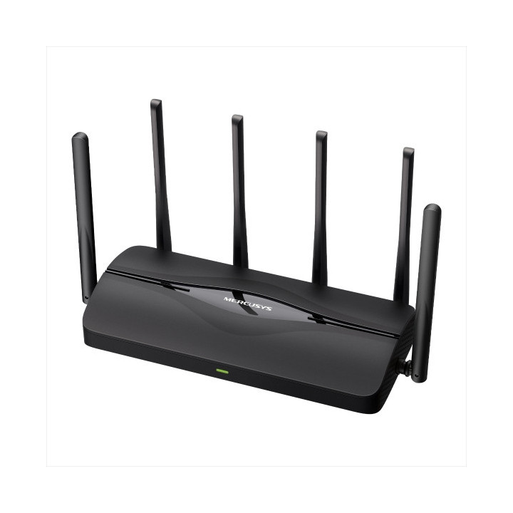 Wi-Fi 7 рутер Mercusys MR37BE, 2.4GHz/5GHz, 802.11be/ax/ac, 6 антени - 1
