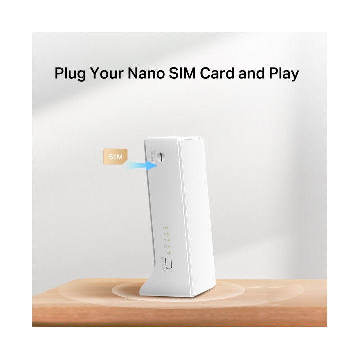 Безжичен  4G LTE рутер MERCUSYS MB112-4G, 300 Mbps - 6