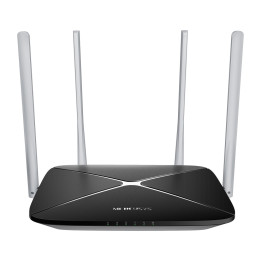 Безжичен рутер MERCUSYS MB135-4G, AC1200 Dual Band, 4G LTE, 3× LAN портове, 2× външни антени - 1