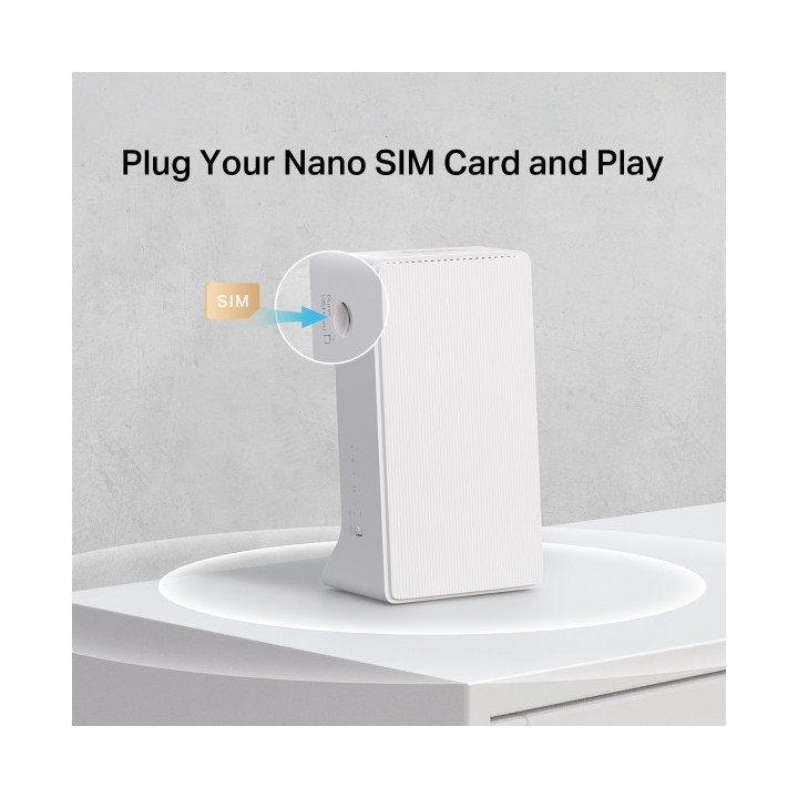 Безжичен рутер MERCUSYS MB230-4G, 4G+ Cat6 AC1200 Dual Band Gigabit - 6