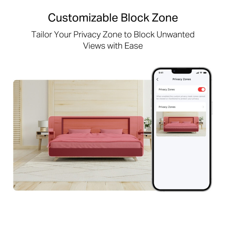 Wi-Fi Pan/Tilt охранителна камера Mercusys MC210 - 6