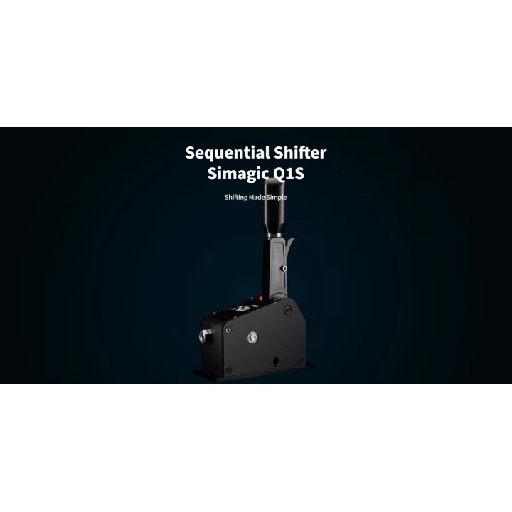 Секвенциален шифтър/скоростен лост SIMAGIC Sequential Shifter Screenless. S502 - Q1S - 2